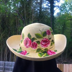 Hand painted bucket hat